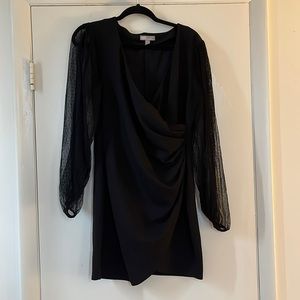 ASOS black mini dress